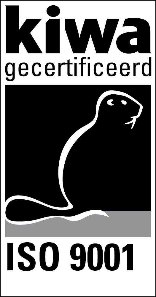 Kiwa ISO 9001:2015 gecertificeerd